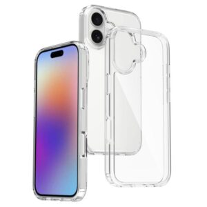 iPhone 17 Air Scratchproof Acrylic TPU Clear Case