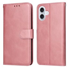 iPhone 17 Wallet Case in Rose Gold
