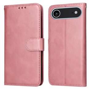 iPhone 17 Air Wallet Case in Rose Gold