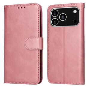 iPhone 17 Pro Wallet Case in Rose Gold