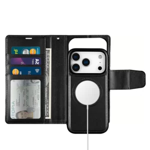 iPhone 17 Pro Detachable Case & Wireless Charging in Black