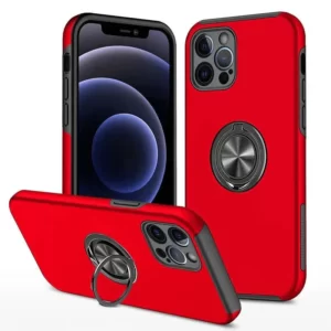iPhone 14 & 13 Mag Ring Case in Red