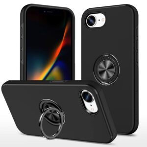 iPhone 16e/17e Pro Mag Ring Case in Black