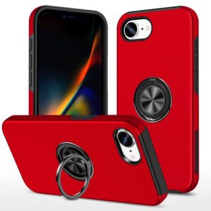 iPhone 16e/17e Mag Ring Case in Red