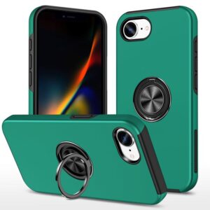 iPhone 16e/17e Pro Mag Ring Case in Green